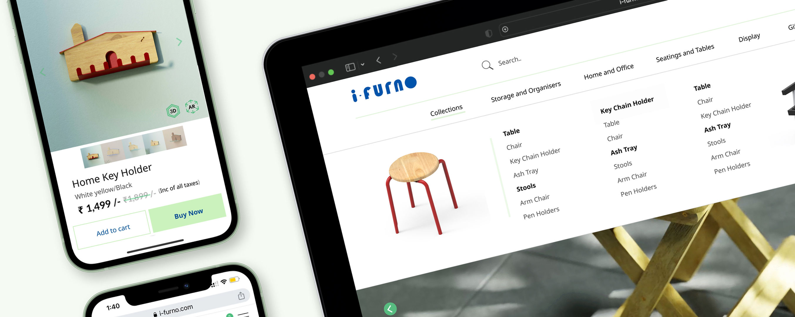 i-furno Web-Mobile Interface Hero Image