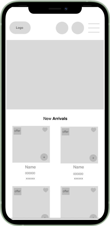 Ifurno - Wireframe 2