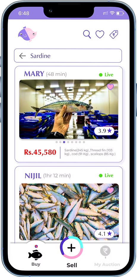 Sea-saW mobile screen