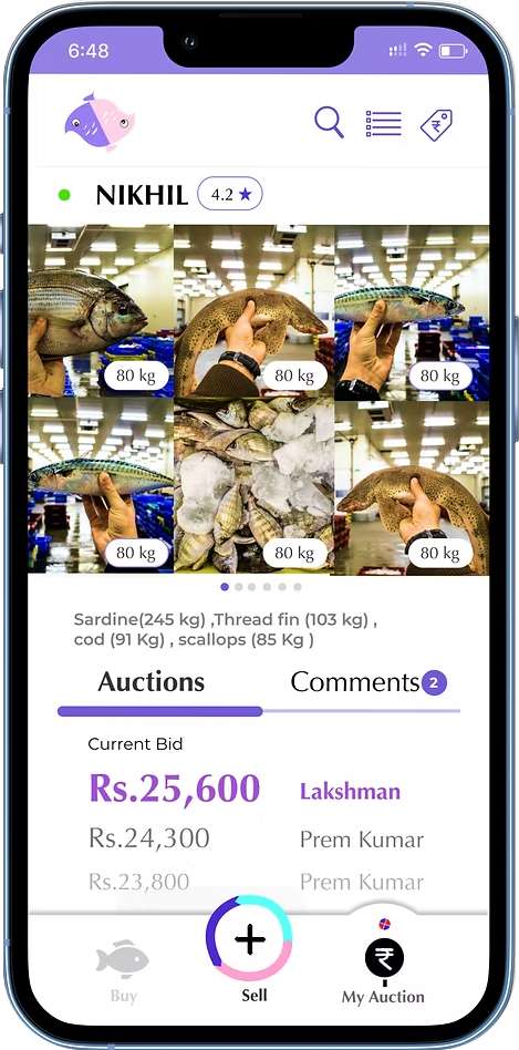 Sea-saW mobile screen