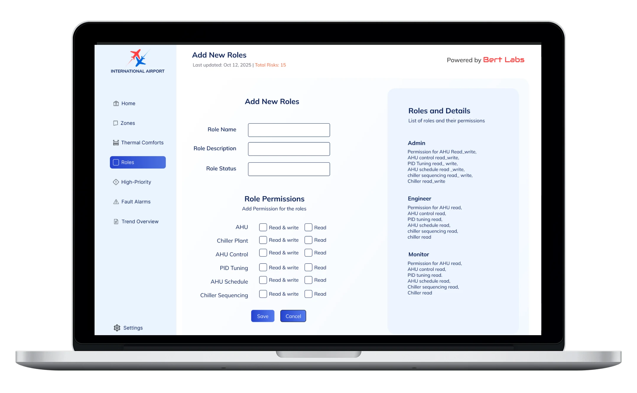 Thermal Air Quality Dashboard - Trend Overview